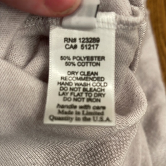 Lauren Moshi Grey/Purple Sweatshirt - Picture 7 of 7